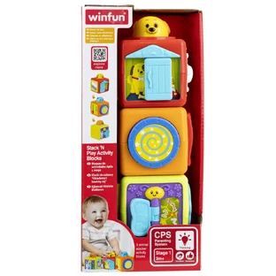 Набір з 3 ігрових кубиків, 3 місяці+, Winfun