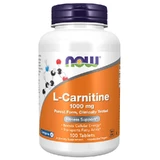Now Foods L-Carnitine 1000 mg, L-карнітин, 100 таблеток