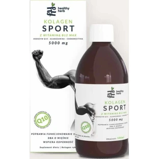 Колаген Sport з вітаміном B12 max - 500мл Healthy Herb