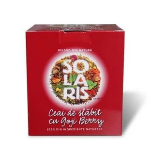 Чай для схуднення з ягодами годжі, 20 пакетиків, Solaris