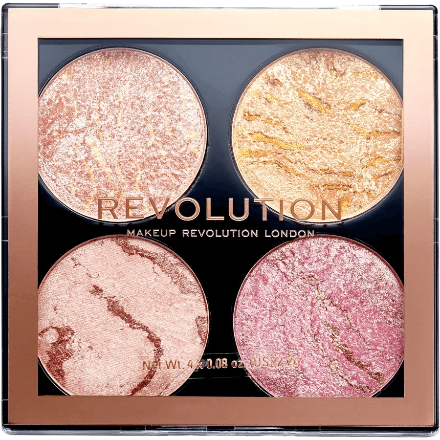 Revolution Cheek Kit Fresh Perspective, палітра для обличчя 4 х 2,2 г: ціни та характеристики
