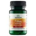 Swanson Folate Quatrefolic, фолиевая кислота 400 г, 30 вегетарианских капсул