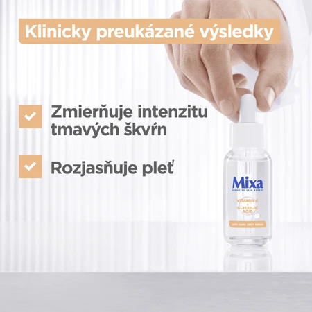 Mixa Експертна сироватка проти темних плям Mixa Sensitive Skin проти темних плям 30 мл: ціни та характеристики