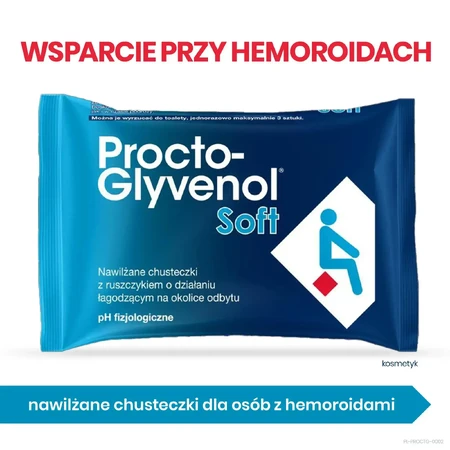 Влажные салфетки Procto-Glyvenol Soft, мягкие, 30 шт.: цены и характеристики