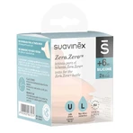 Suavinex Zero Zero, силиконовая соска для бутылочек, антиколиковая, быстрый поток, размер L, с 6 месяцев, 2 штуки: цены и характеристики