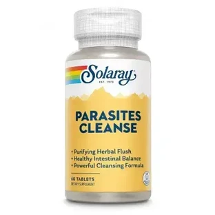 Parasites Cleanse Solaray, 60 таблеток
