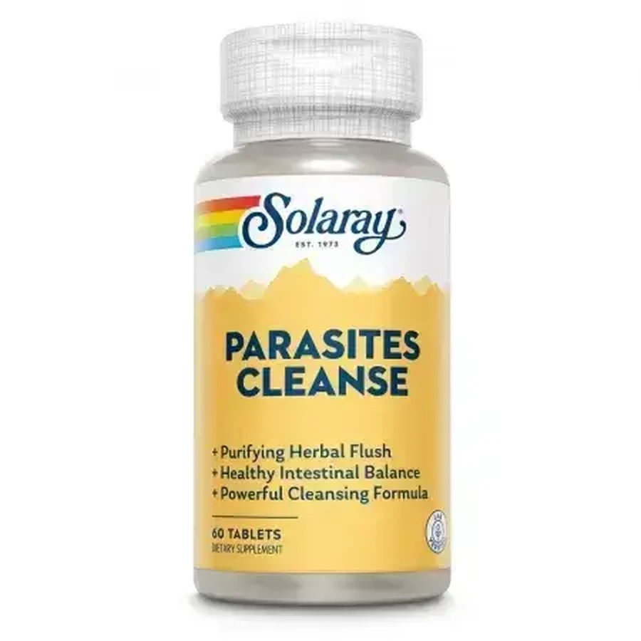 Parasites Cleanse Solaray, 60 таблеток: цены и характеристики