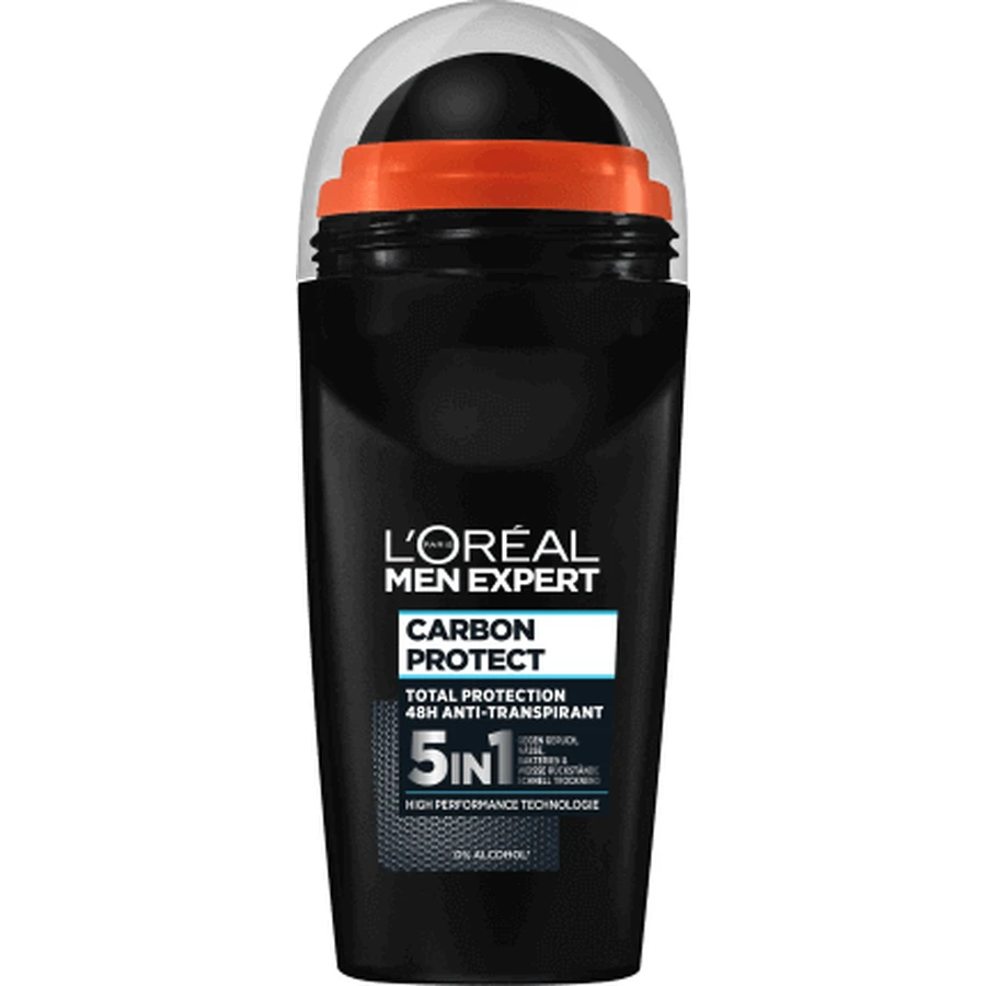 Loreal MEN Дезодорант роликовый CARBON PROTECT, 50 мл: цены и характеристики