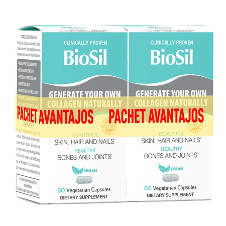 Biosil коллаген, 60 + 60 капсул: цены и характеристики