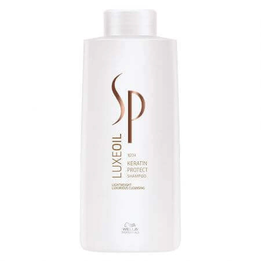Зволожуючий та відновлюючий шампунь для волосся SP LuxeOil Keratin Protect, 1000 мл, Wella Professionals: ціни та характеристики