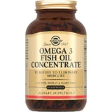 Концентрат рыбьего жира Solgar Omega 3 Fish Oil Concentrate капсулы, №60