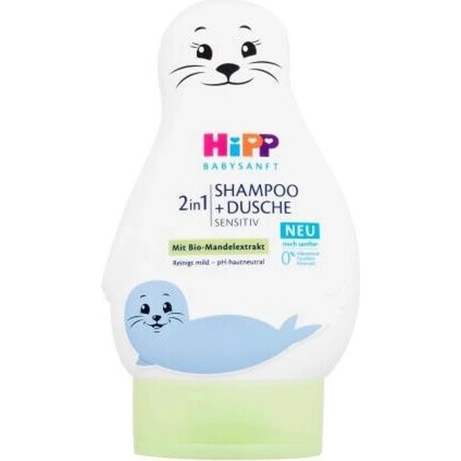 HiPP BABYSANFT Шампунь для тіла та волосся 2в1 1×200 мл: ціни та характеристики