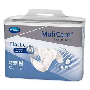 Труси від нетримання MoliCare Premium Elastic 6 PIC розмір M (165272), 30 штук, Hartmann