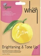 Маска для лица When Simply Citron Brightening & Tone Up, 23 мл
