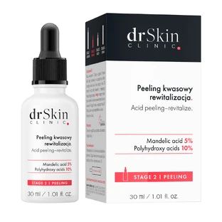 DrSkin Clinic, Кислотний пілінг, Ревіталізація, мандаринова кислота 5%, полігідроксикислоти 10%, 30 мл