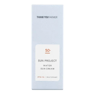 Солнцезащитный крем SPF 50+ PA+++++ Sun Project Water, 50 мл, Thank You Farmer