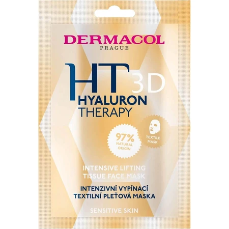 Dermacol Hyaluron Therapy 3D текстильная листовая маска 1×1 шт, текстильная листовая маска: цены и характеристики