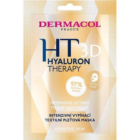 Dermacol Hyaluron Therapy 3D текстильная листовая маска 1×1 шт, текстильная листовая маска: цены и характеристики