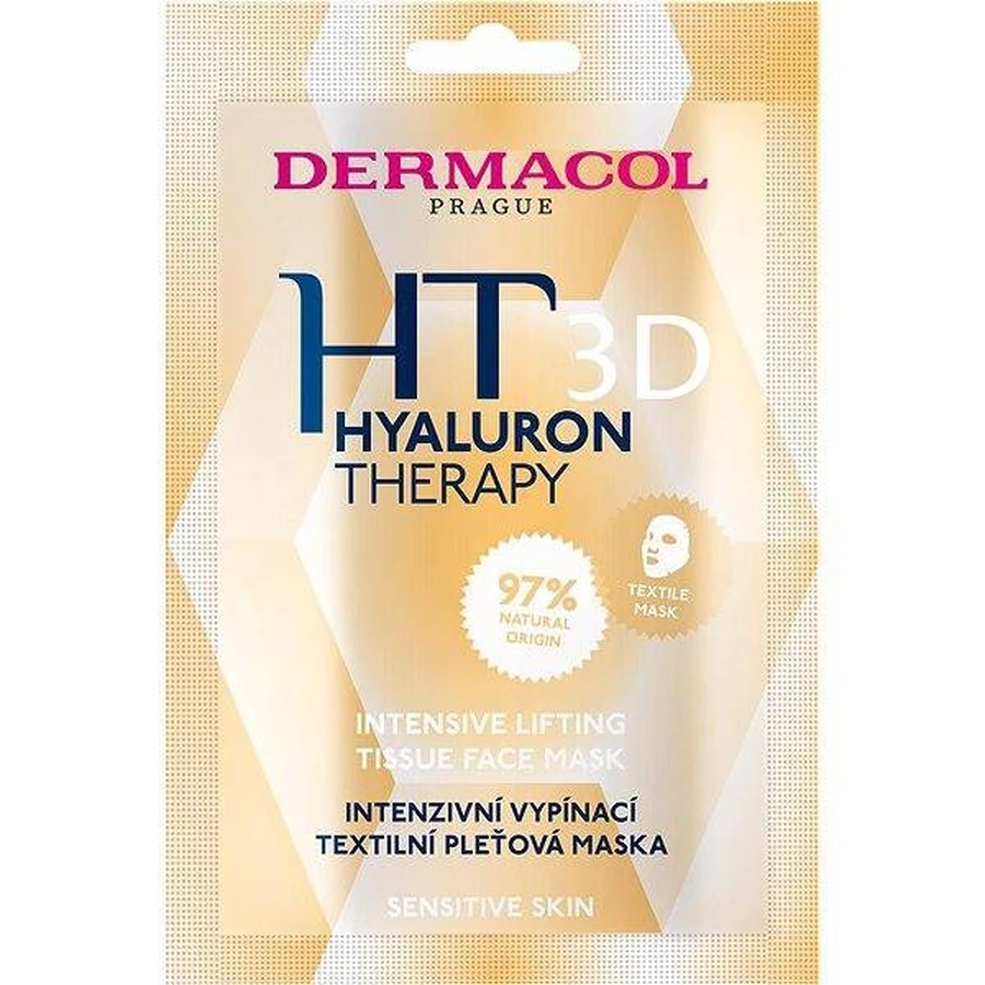 Dermacol Hyaluron Therapy 3D текстильная листовая маска 1×1 шт, текстильная листовая маска: цены и характеристики