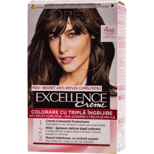 Loreal Paris EXCELLENCE CREME Перманентная краска для волос с аммиаком 4, 1 шт.