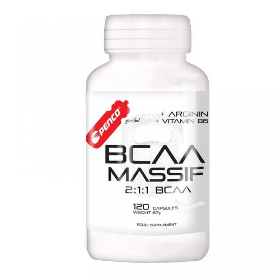 Penco BCAA MASSIF 120 капсул: ціни та характеристики