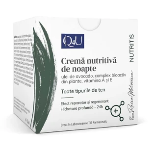 Нічний крем Nutritis Q4U, 50 мл, Tis Farmaceutic