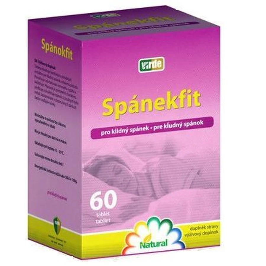 Virde SPÁNOKFIT 60 таблеток: ціни та характеристики