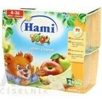 Хами фруктовое питание 100% фрукты Яблоко и банан 4×100 г, первая порция (с конца 4-го месяца): цены и характеристики
