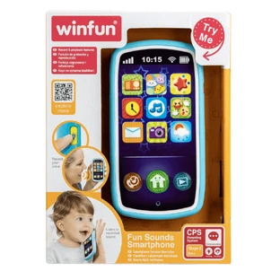 Смартфон зі смішними звуками, 6 місяців+, Winfun