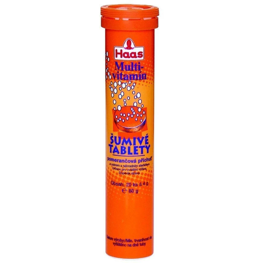 Haas Multivitamin Orange 20 таблеток для мытья: цены и характеристики