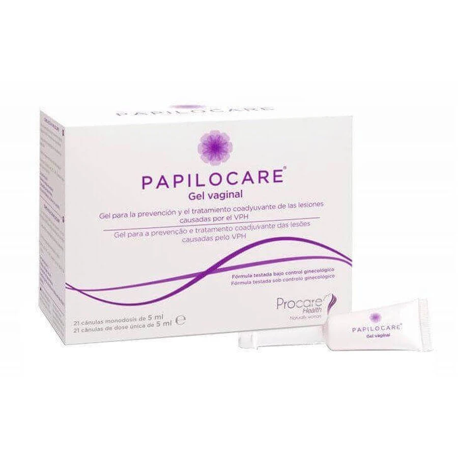 Вагінальний гель Papilocare 21 x 5 мл: ціни та характеристики