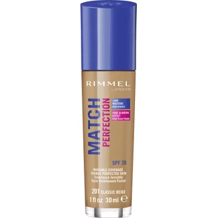 Rimmel London Foundation Match Perfection 201 Classic Классический бежевый, 1 шт.