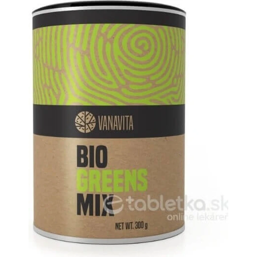 GYMBEAM VANAVITA BIO GREENS MIX 1×300г, зелена суміш суперпродуктів: ціни та характеристики
