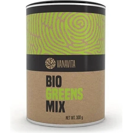GYMBEAM VANAVITA BIO GREENS MIX 1×300г, зелена суміш суперпродуктів: ціни та характеристики