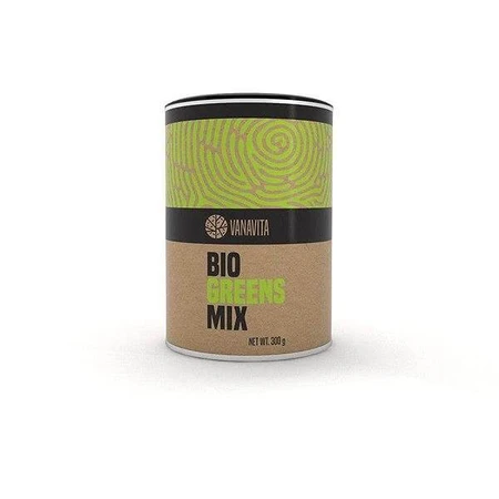 GYMBEAM VANAVITA BIO GREENS MIX 1×300г, зелена суміш суперпродуктів: ціни та характеристики