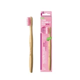 Бамбуковая зубная щетка с шестигранными щетинками, Brush Pro Purple, 1 штука, Humble