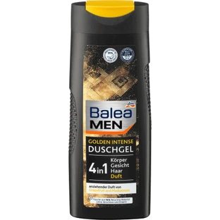 Гель для душа Balea MEN Golden Intense 4 в 1, 300 мл
