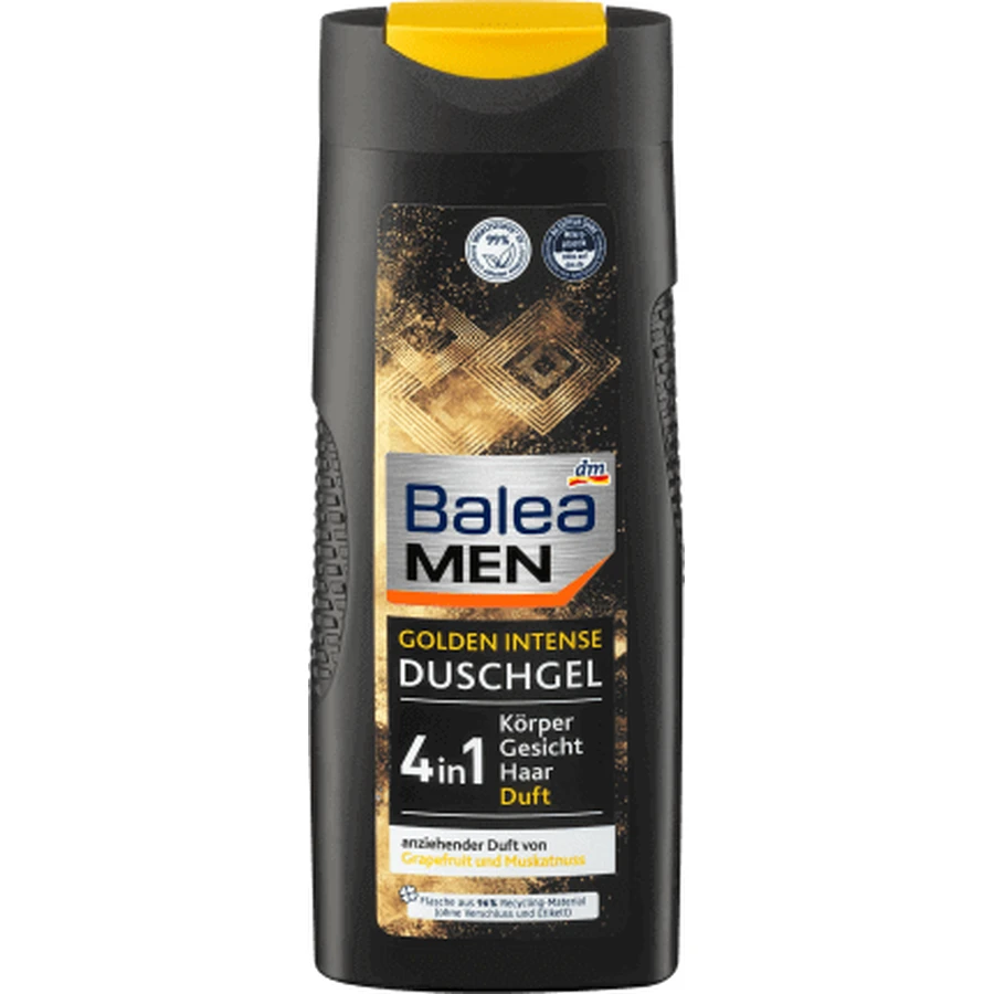 Гель для душа Balea MEN Golden Intense 4 в 1, 300 мл: цены и характеристики