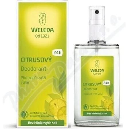 WELEDA Цитрусовий дезодорант 1×200 мл, дезодорант, флакон, без розпилювача: ціни та характеристики