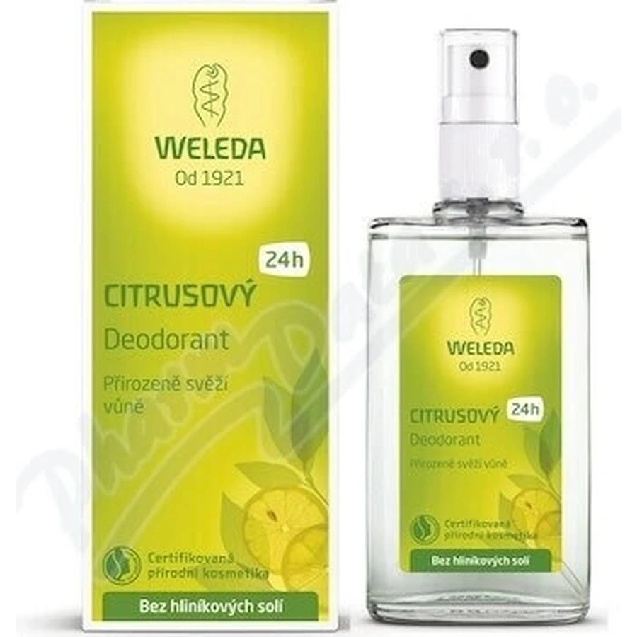 WELEDA Цитрусовий дезодорант 1×200 мл, дезодорант, флакон, без розпилювача: ціни та характеристики