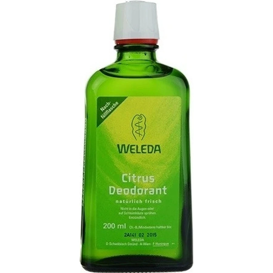 WELEDA Цитрусовий дезодорант 1×200 мл, дезодорант, флакон, без розпилювача: ціни та характеристики