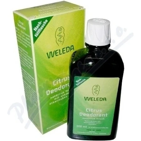 WELEDA Цитрусовий дезодорант 1×200 мл, дезодорант, флакон, без розпилювача: ціни та характеристики