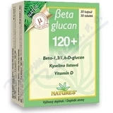 NATURES Betaglucan 120+ 1×30 cps, пищевая добавка