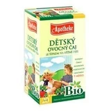 Apotheke Bio Selection детский фруктовый и мятный 20 x 2 г