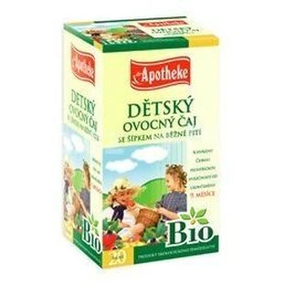 Apotheke Bio Selection детский фруктовый и мятный 20 x 2 г