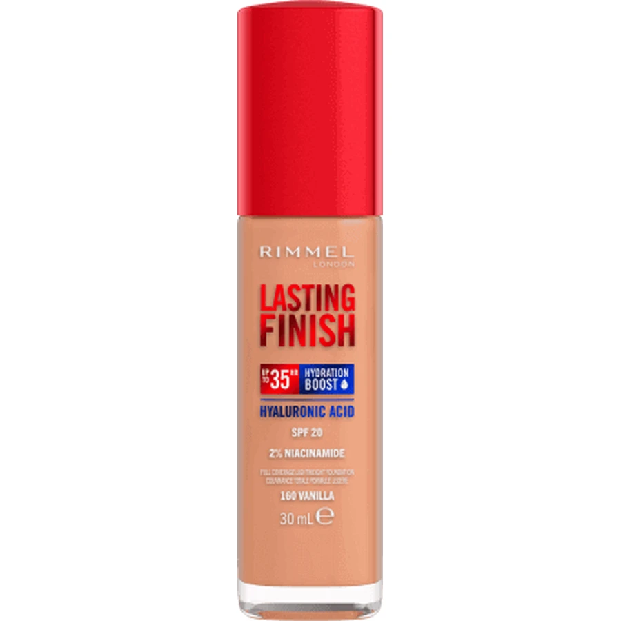 Тональний крем Rimmel London Lasting Finish 35H 160 Ваніль, 1 шт: ціни та характеристики
