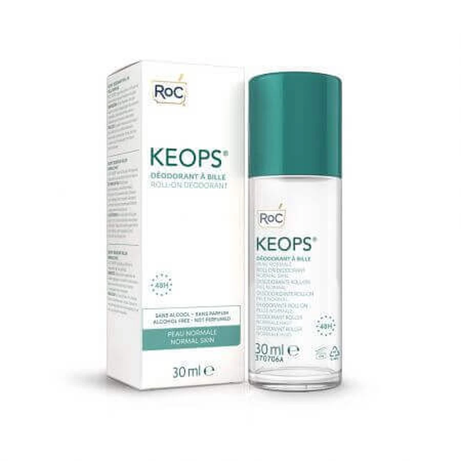 Дезодорант Roc Keops для нормальной кожи, роликовый, 30 мл: цены и характеристики