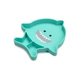 Тарілочка з силіконовою присоскою, 6+ місяців, Shark, Melii