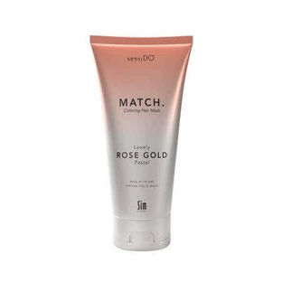 Фарбувальна маска для волосся Lovely Rose Gold Pastel Lovely Rose Gold Pastel, 200 мл, Sensido Match