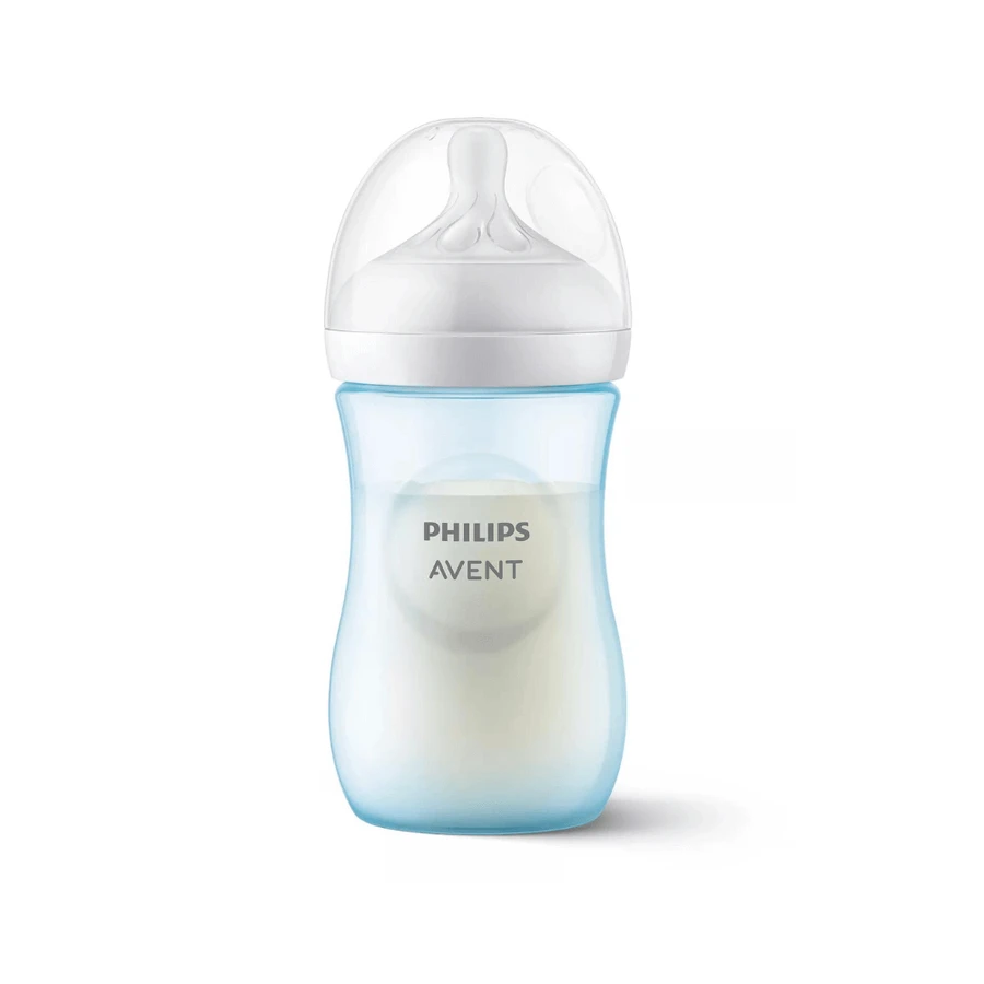 Пляшечка для природної реакції, від 1 місяця, 260 мл, синя, Philips Avent, Philips Avent: ціни та характеристики